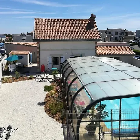 Les Balises- Babord-maisons De Bord De Avec -saint Gilles Croix De Vie - 27 Avenue Notre Dame Ferienhaus