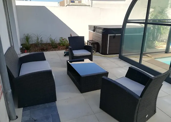 Les Balises- Babord-maisons De Bord De Avec -saint Gilles Croix De Vie - 27 Avenue Notre Dame * Saint-Gilles-Croix-de-Vie